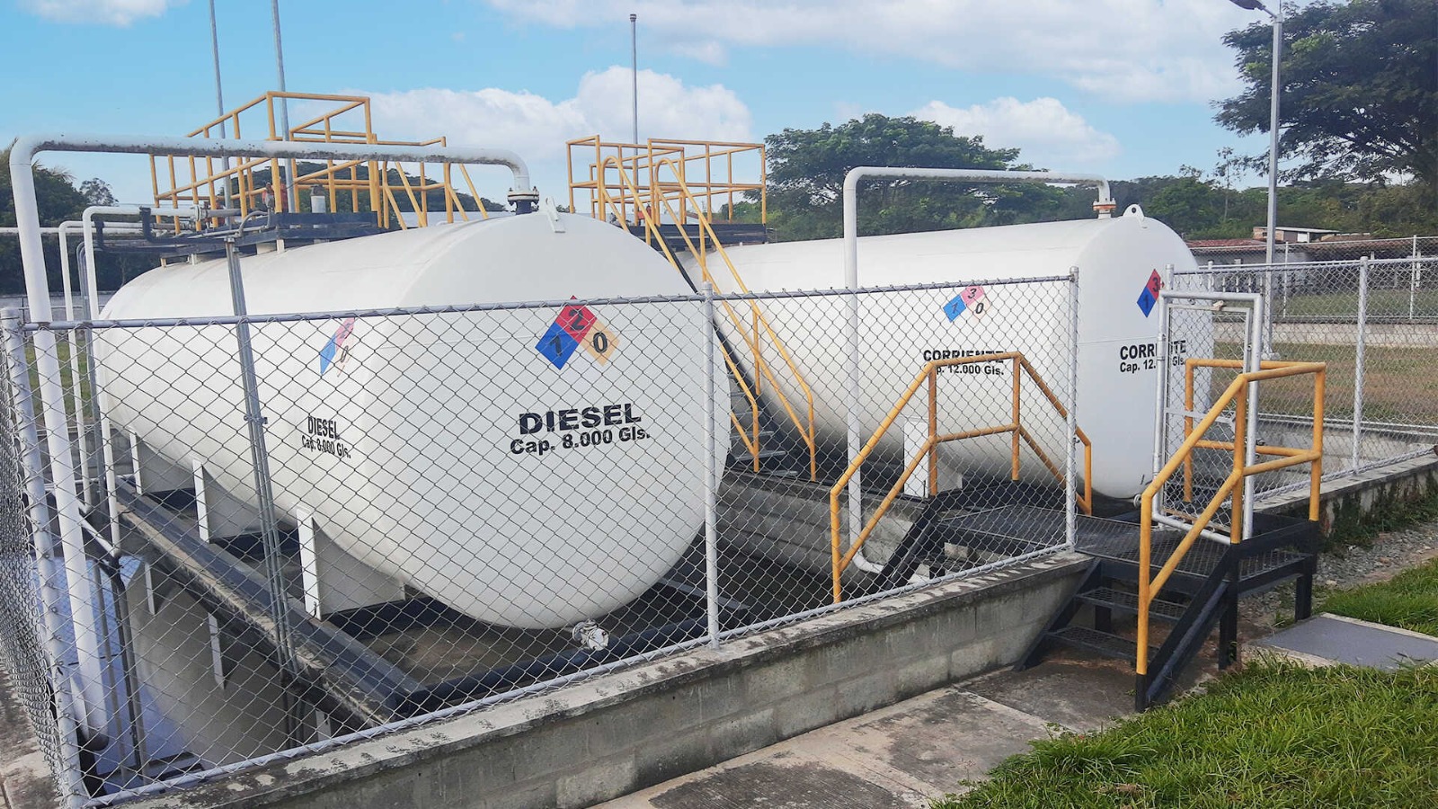Tanques de almacenamiento de combustible